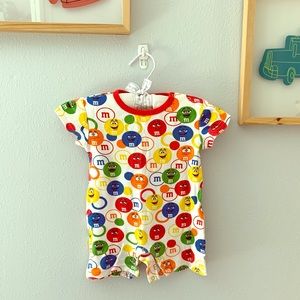 M&M romper
